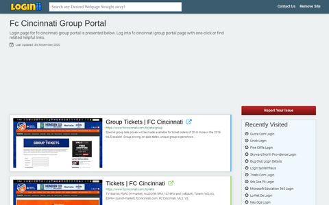 Fc Cincinnati Group Portal - Loginii.com