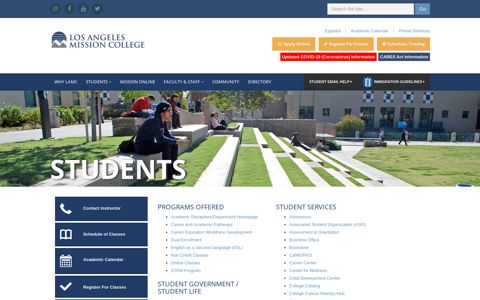 Students - Los Angeles Mission College
