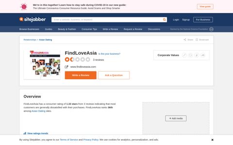 3 Reviews of Findloveasia.com - Sitejabber