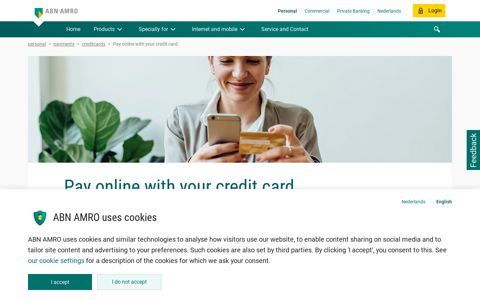 Creditcard - Mastercard ID Check - ABN AMRO