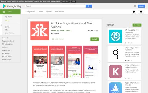 Grokker Yoga Fitness and Mind Videos - Apps on Google Play