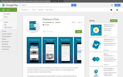 Pearson eText - Apps on Google Play