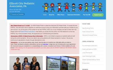 Ellicott City Pediatric Associates, PA