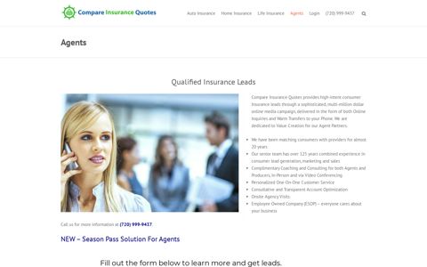 Auto & Home Insurance Leads | Compare Insurance Quotes