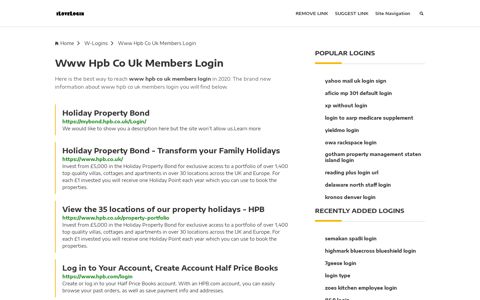 Www Hpb Co Uk Members Login ❤️ One Click Access - iLoveLogin
