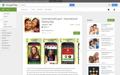 InternationalCupid - International Dating App - Apps on ...