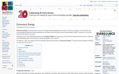 Eversource Energy - Wikipedia
