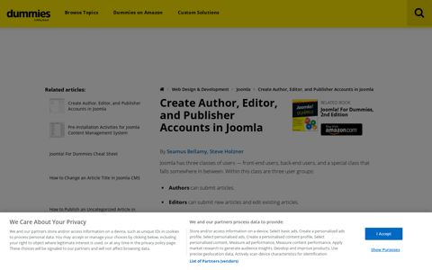 Create Author, Editor, and Publisher Accounts in Joomla ...