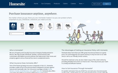 Homesite Insurance | Insurance in Minutes. Coverage for ...