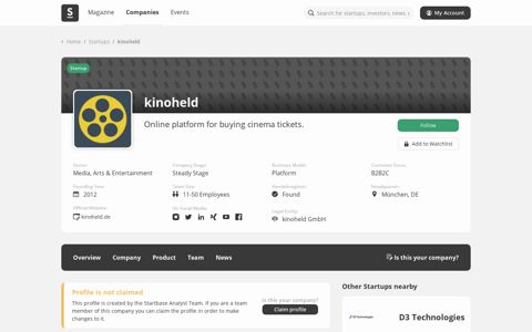 kinoheld | Startbase