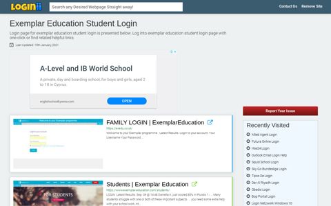 Exemplar Education Student Login - Loginii.com
