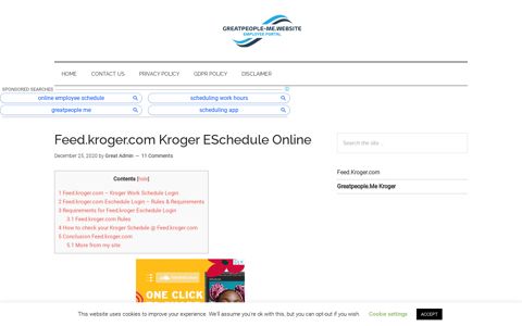 Feed.kroger.com Kroger ESchedule Online - Greatpeople.Me ...