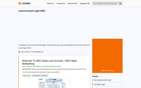 Loan Account Login Hdfc - loginee.com logo loginee