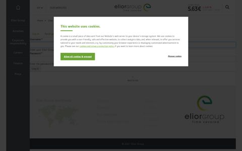 Log in | Elior Group