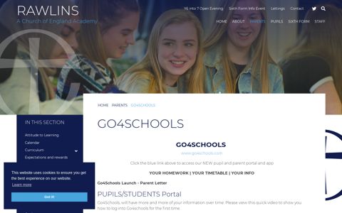 GO4Schools | Rawlins - A Church of England Academy