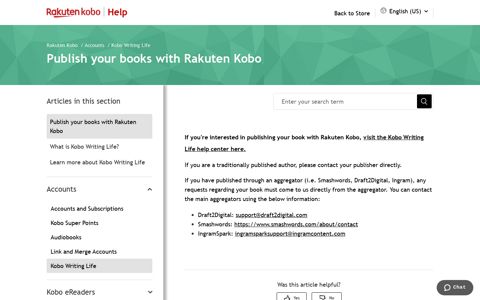 Publish your books with Rakuten Kobo – Rakuten Kobo