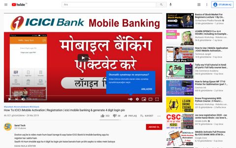 How To ICICI iMobile Activation | Registration | icici mobile ...