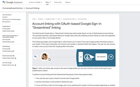Account linking with OAuth-based Google Sign-in ...