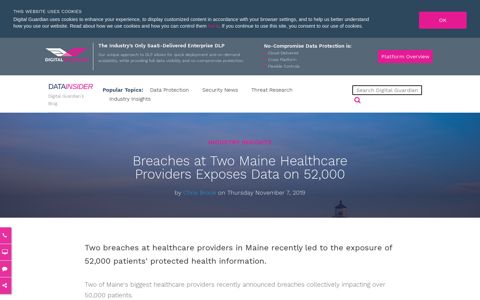 Breaches at Two Maine Healthcare Providers Exposes Data ...