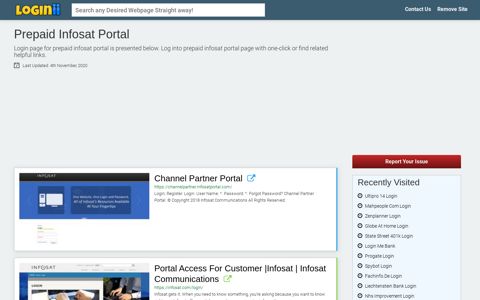 Prepaid Infosat Portal - Loginii.com