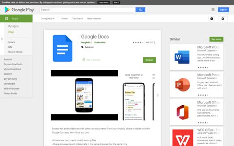 Google Docs - Apps on Google Play