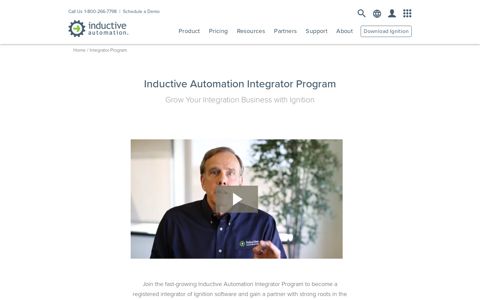 Integrator Program | Inductive Automation