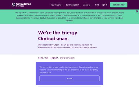 Energy Ombudsman: Here to help with gas & electricity ...