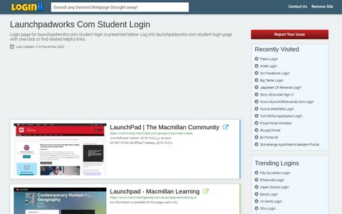 Launchpadworks Com Student Login - Loginii.com