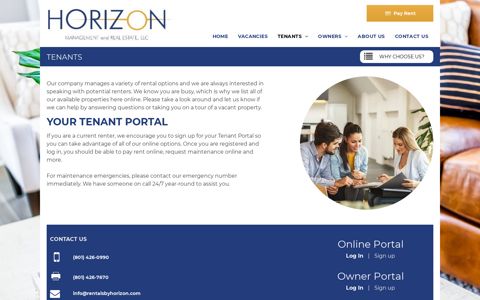 Tenants | Horizon Management and Real Estate, LLC