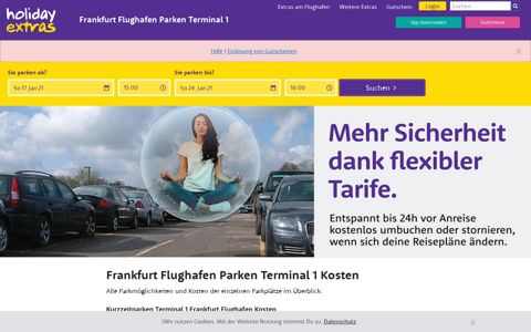 Frankfurt Flughafen Parken Terminal 1 | Parken mit Holiday ...