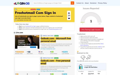 Freehotmail Com Sign In