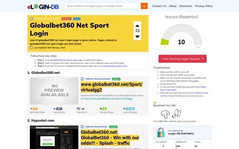 Globalbet360 Net Sport Login