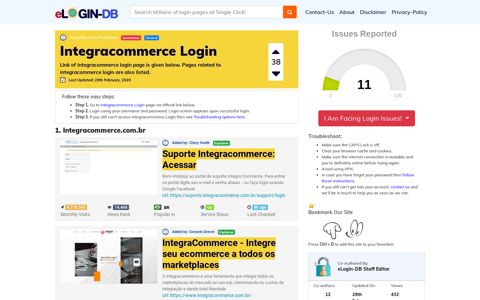 Integracommerce Login - A database full of login pages from ...