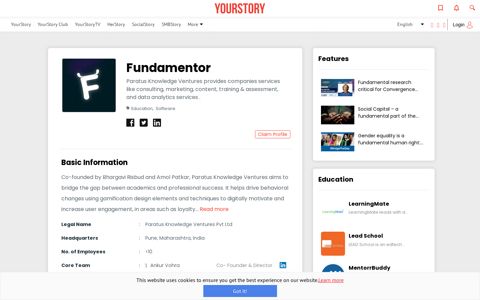 Fundamentor | YourStory