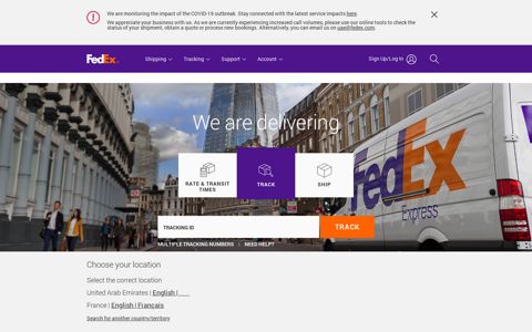 FedEx | United Arab Emirates - FedEx