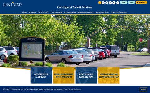 Parking and Transit Services | Kent State University