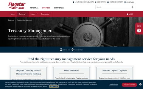 Treasury Management Services | Flagstar Bank