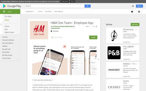 H&M One Team - Employee App - Apps on Google Play