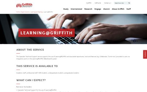 Learning@Griffith - Griffith University