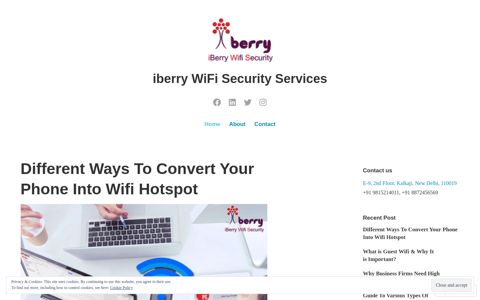 iberry WiFi Security Services