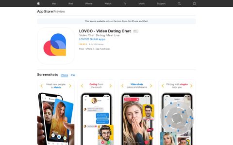 ‎LOVOO - Video Dating Chat on the App Store
