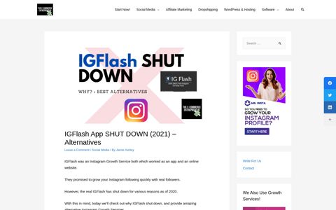 IGFlash App SHUT DOWN (2020) – Alternatives
