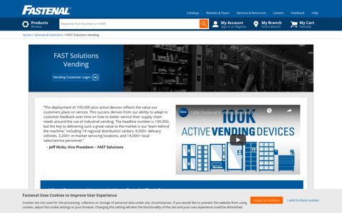 FAST Solutions Vending | Fastenal