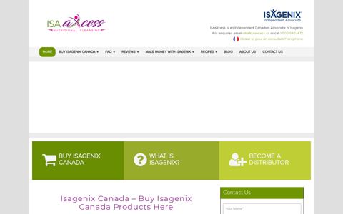 Isagenix Canada - Buy Isagenix Products in Canada & Save!
