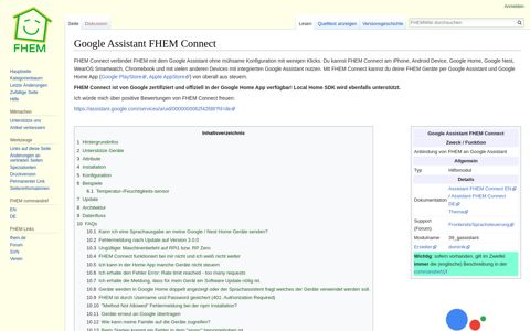 Google Assistant FHEM Connect – FHEMWiki