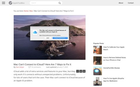 Mac Can't Connect to iCloud? Here Are 7 Ways to Fix It ...