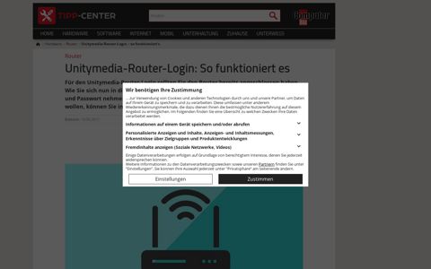 Unitymedia-Router-Login – so funktioniert's | TippCenter
