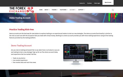 Demo Trading Account | The Forex Exchange
