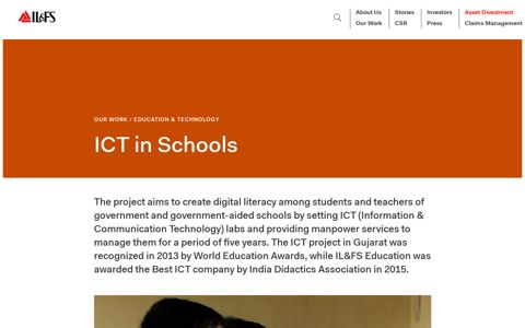 ICT in Schools - IL&FS