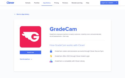 GradeCam - Clever application gallery | Clever